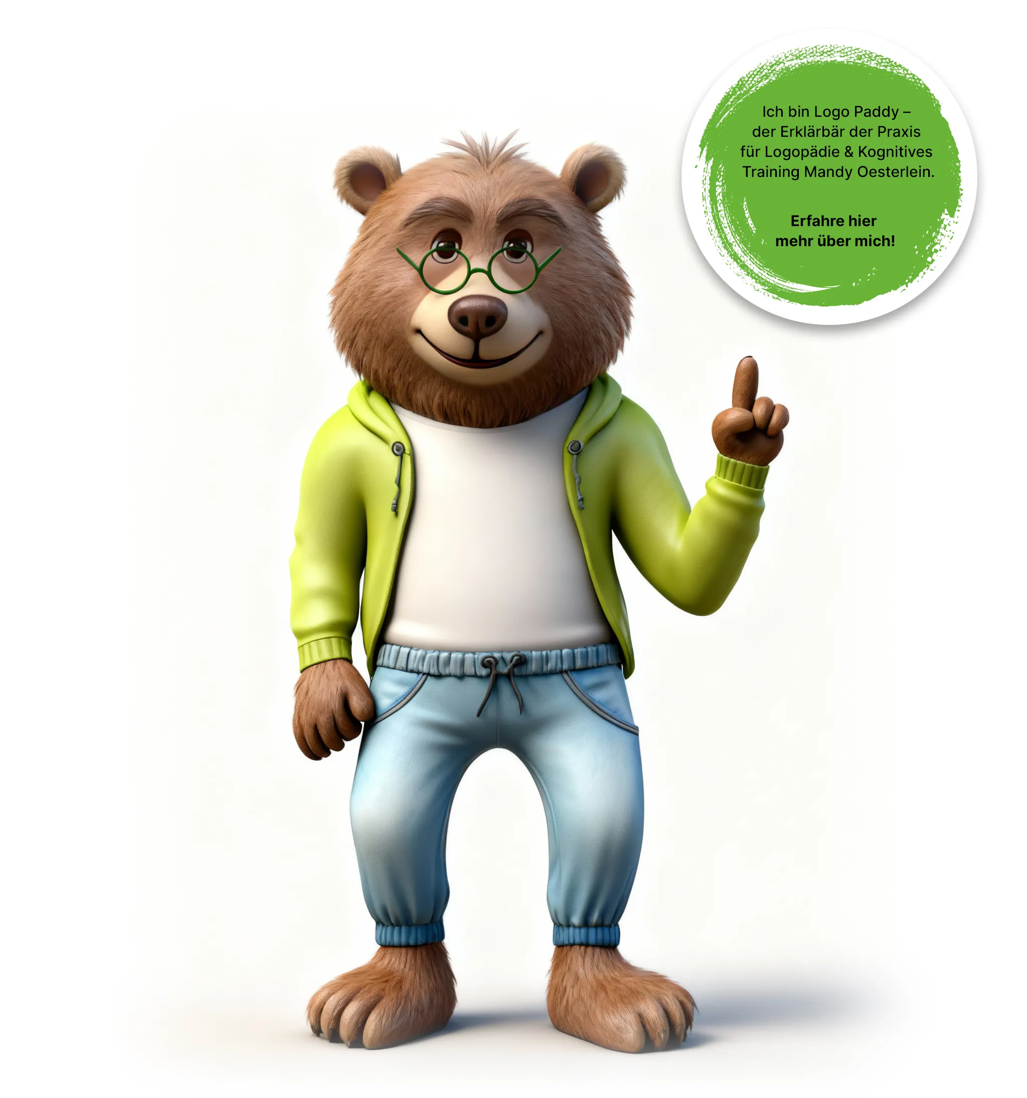 Logo Paddy - der Erklärbär